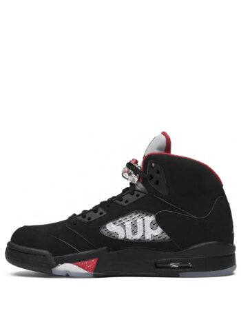 Air Jordan 5 Retro Supreme Black - Imagem 2