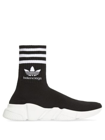 Adidas x Balenciaga Speed Trainer Black White