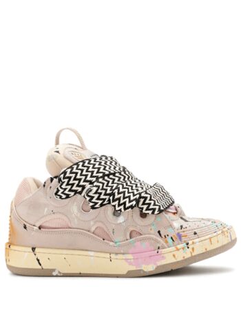 Lanvin Leather Curb Gallery Dept. Pale Pink Multi