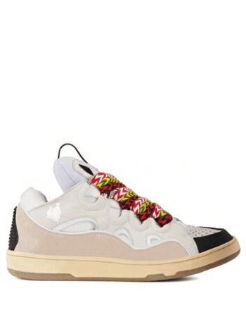 Lanvin Leather Curb White Ivory
