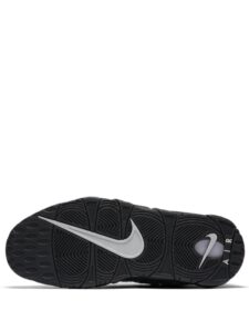 Nike Air More Money Black Metallic Silver Original São Paulo