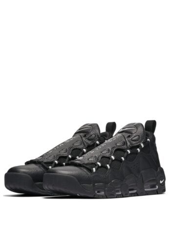 Nike Air More Money Black Metallic Silver - Imagem 3