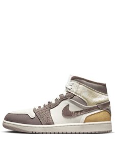Air Jordan 1 Mid SE Craft Taupe Haze Original São Paulo