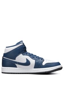 Air Jordan 1 Mid SE Split French Blue Original São Paulo
