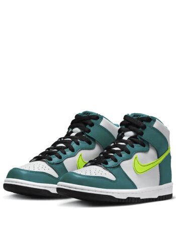 Nike Dunk High GS Bright Spruce Volt - Imagem 3