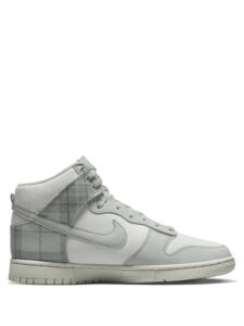 Nike Dunk High SE Tartan Plaid White Light Green Original São Paulo