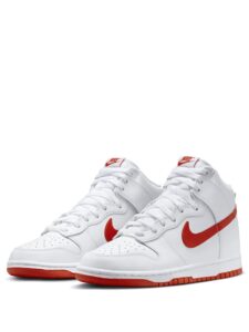 Nike Dunk High White Picante Red Original São Paulo