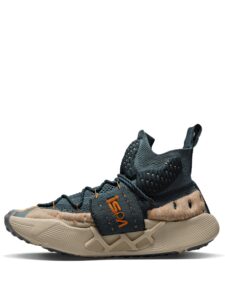 Nike ISPA Sense Flyknit Mineral Slate Magma Orange Original São Paulo