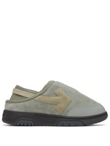 OFF-WHITE Out Of Office Mule Grey Beige Original São Paulo