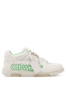 Off-White Out Of Office Script Green Original São Paulo