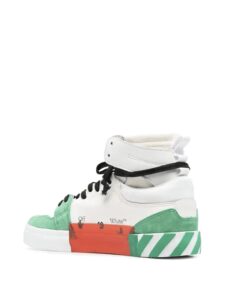 Off-White Vulcanized High White Green Original São Paulo