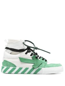Off-White Vulcanized High White Green Original São Paulo