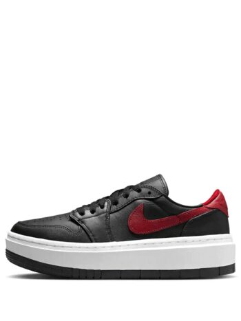 Air Jordan 1 Elevate Low Black Gym Red White - Imagem 2