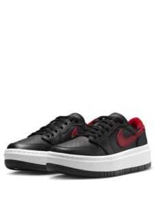 Air Jordan 1 Elevate Low Black Gym Red White Original São Paulo