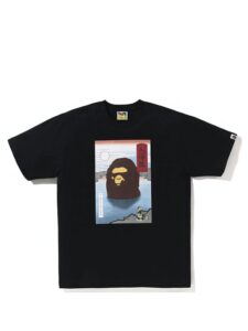 BAPE Japan Exclusive Japan Souvenir #1 Tee Black Original São Paulo