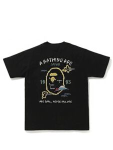 BAPE Japan Exclusive Japan Souvenir #2 Tee Black Original São Paulo