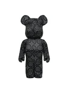 Bearbrick x Clot x Nike 1000% Black Silk Original São Paulo