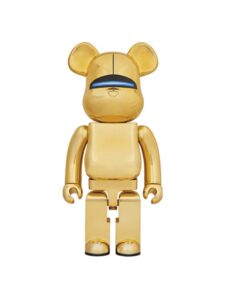 Bearbrick x Hajime Sorayama Sexy Robot 1000% Gold Original São Paulo