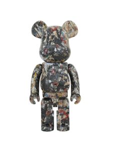 Bearbrick x Jackson Pollack Studio Version 2.0 1000% Multi Original São Paulo