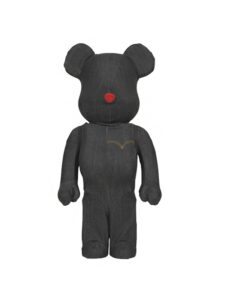 Bearbrick x Levi's Black 1000% Denim Original São Paulo