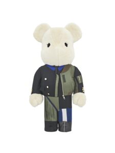Bearbrick x Sacai AW18 Version 1000% Multi Original São Paulo