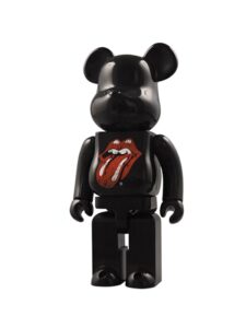 Bearbrick x The Rolling Stones 1000% Black Original São Paulo
