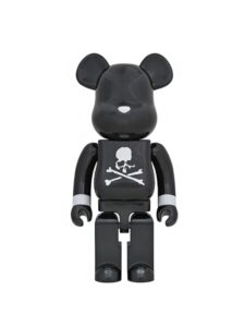 Bearbrick x Mastermind Japan Black Chrome Ver. 1000% Original São Paulo