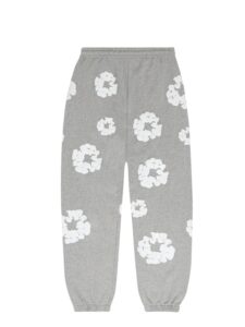 Denim Tears The Cotton Wreath Sweatpants Grey Original São Paulo