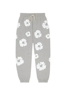 Denim Tears The Cotton Wreath Sweatpants Grey Original São Paulo