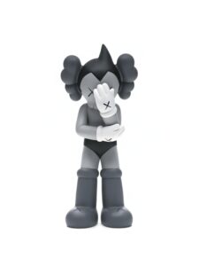 KAWS Astro Boy Vinyl Figure Grey Original São Paulo