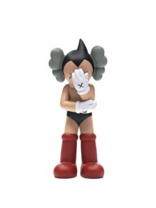 KAWS Astro Boy Vinyl Figure Red Original São Paulo