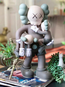 KAWS Clean Slate Vinyl Figure Brown Set5
