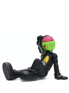 KAWS Resting Place Vinyl Figure Black Original São Paulo