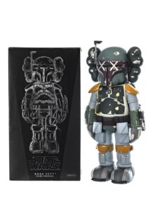 KAWS Star Wars Boba Fett Vinyl Figure Multi Original São Paulo