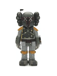 KAWS Star Wars Boba Fett Vinyl Figure Multi Original São Paulo