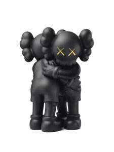 KAWS Together Vinyl Figure Black Set Original São Paulo