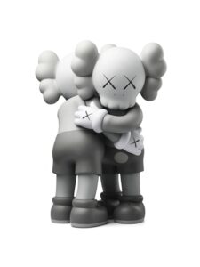 KAWS Together Vinyl Figure Grey Set Original São Paulo