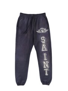 Saint Mxxxxxx Angel Sweatpants Vintage Navy Original São Paulo 