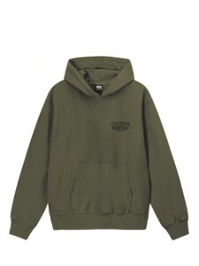 Stussy x Our Legacy Work Shop Surfman Pigment Dyed Hoodie Dark Olive Original São Paulo