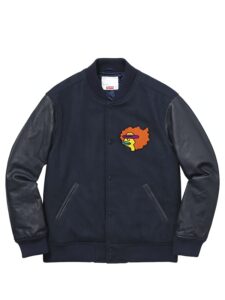 Supreme Gonz Ramm Varsity Jacket Navy Original São Paulo