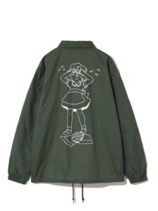 Undercover x Verdy Girls Don't Cry Coach Jacket Green Original São Paulo
