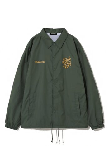 Undercover x Verdy Girls Don't Cry Coach Jacket Green