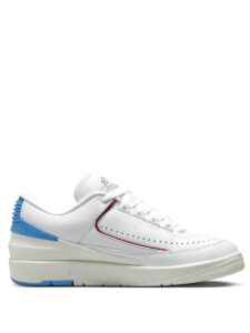 Air Jordan 2 Low Gym Red and Dark Powder Blue Original São Paulo