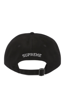 Boné Supreme Oval 6-Panel Black Original São Paulo