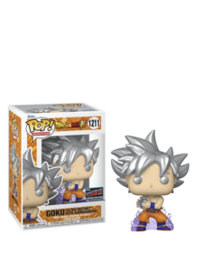 Funko Pop! Animation Dragon Ball Super Goku (Ultra Instinct -Sign-) 2022 NYCC Exclusive Figure #1211 Original São Paulo