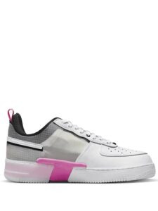 Nike Air Force 1 React White Pink Original São Paulo
