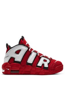 Nike Air More Uptempo University Red Black White Original São Paulo