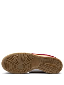 Nike Dunk High Chenille Swoosh White Gym Red Original São Paulo