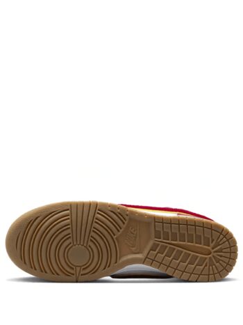 Nike Dunk High Chenille Swoosh White Gym Red - Imagem 4