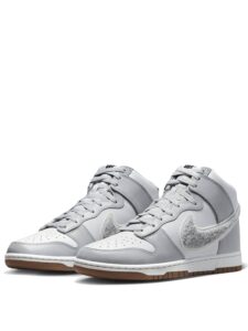 Nike Dunk High University Chenille Swoosh Light Smoke Grey Original São Paulo